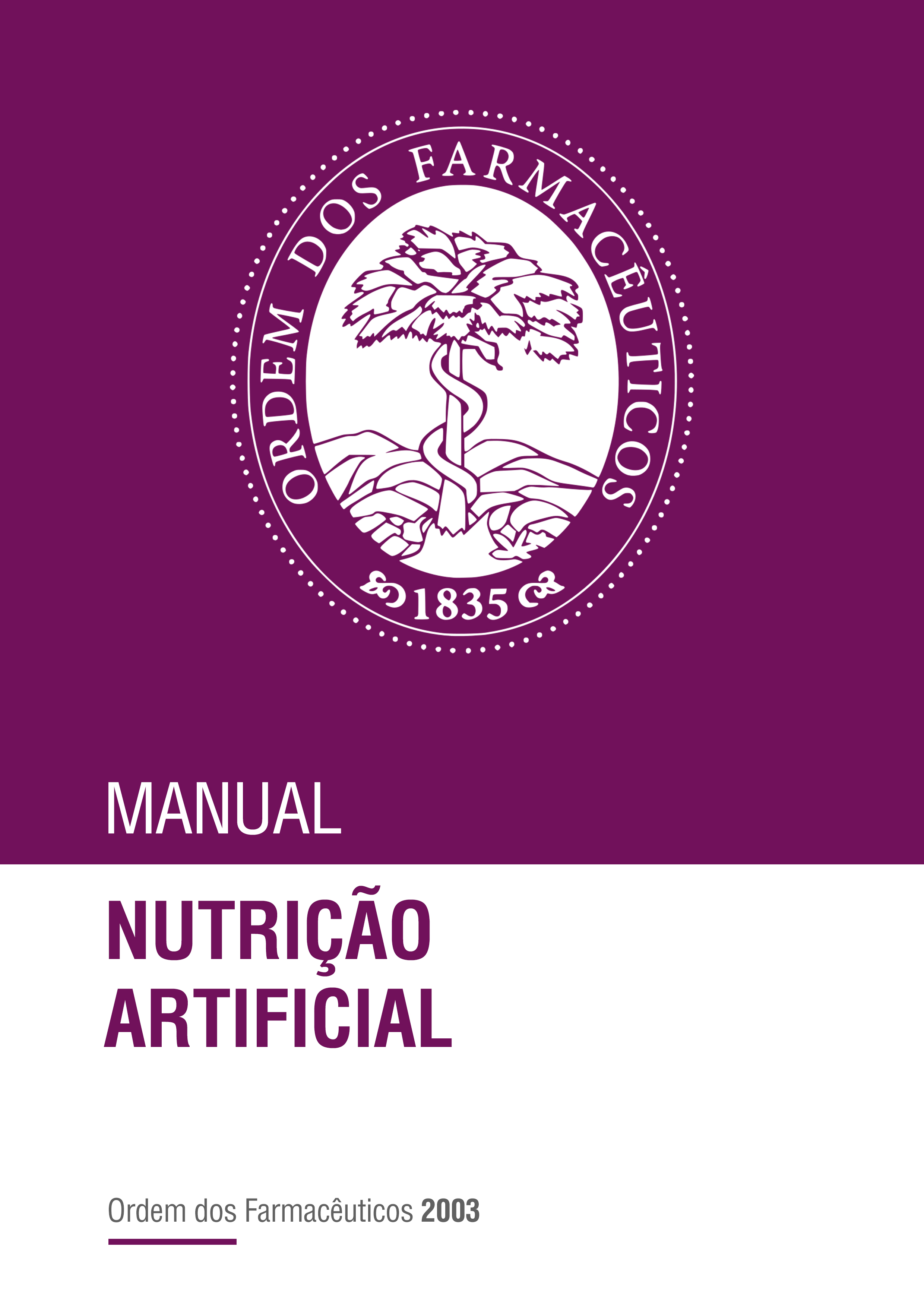Manual de Nutrição Artificial