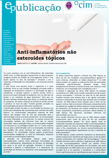 Anti-inflamatórios não esteroides...