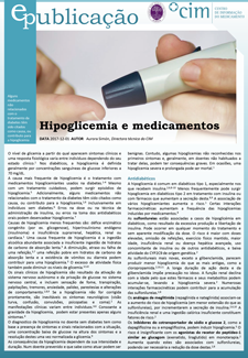 Hipoglicemia e medicamentos